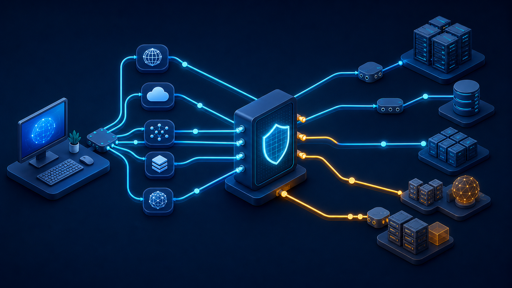 Selective proxy bypass routing