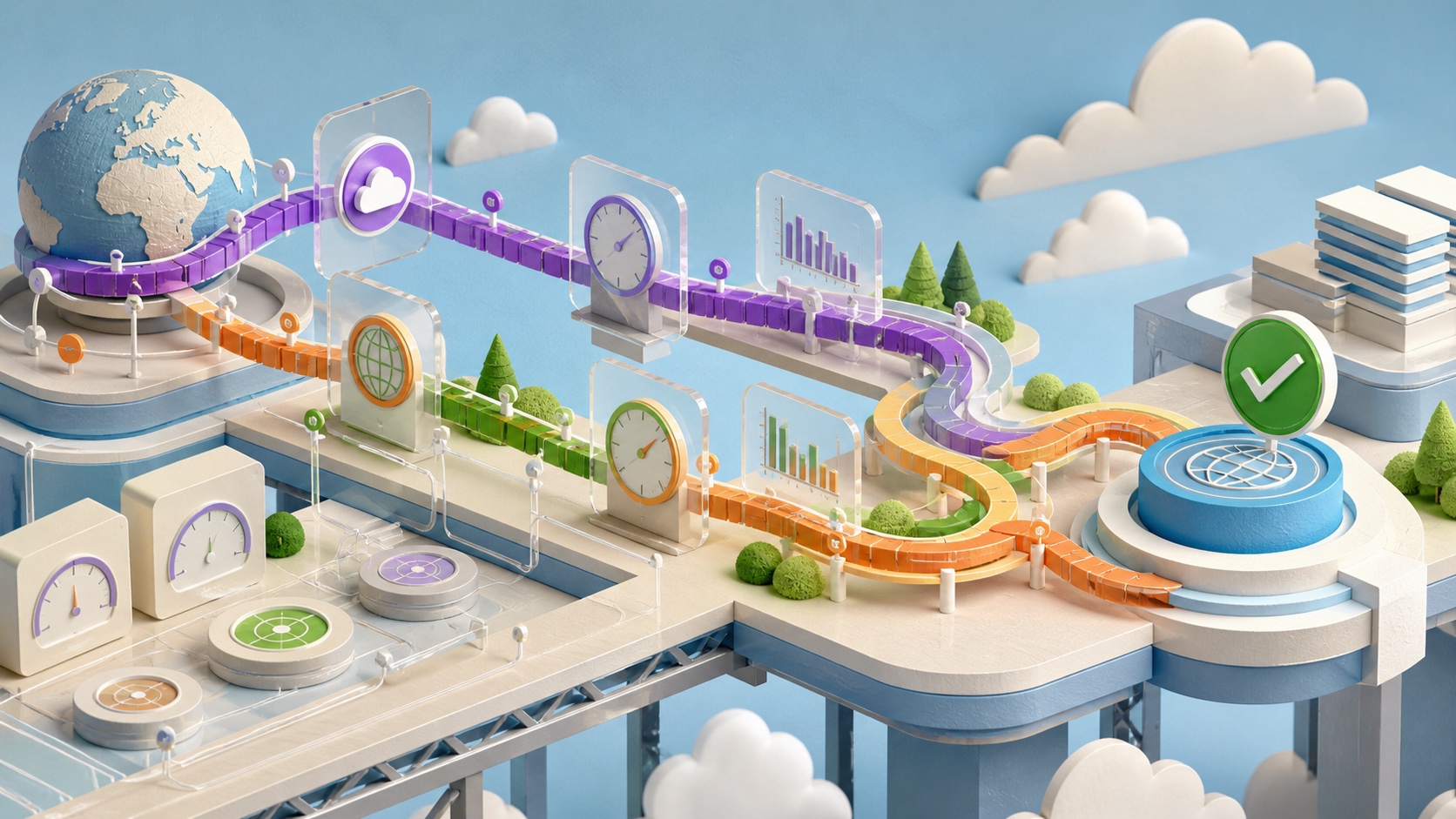 Dual-stack Internet routes moving through an observable proxy path laboratory