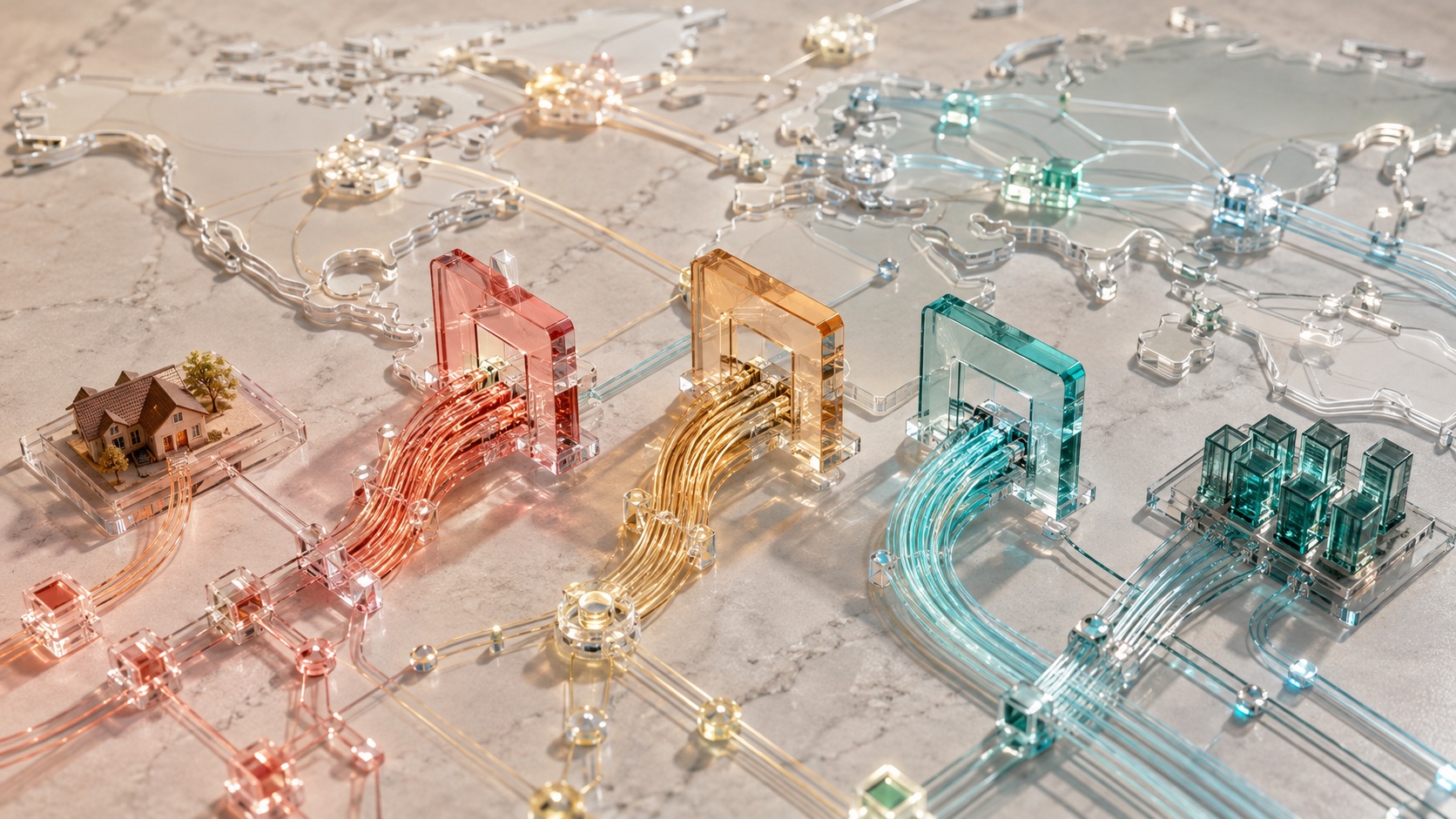 Transparent Internet routes passing through independent network provenance inspection gates