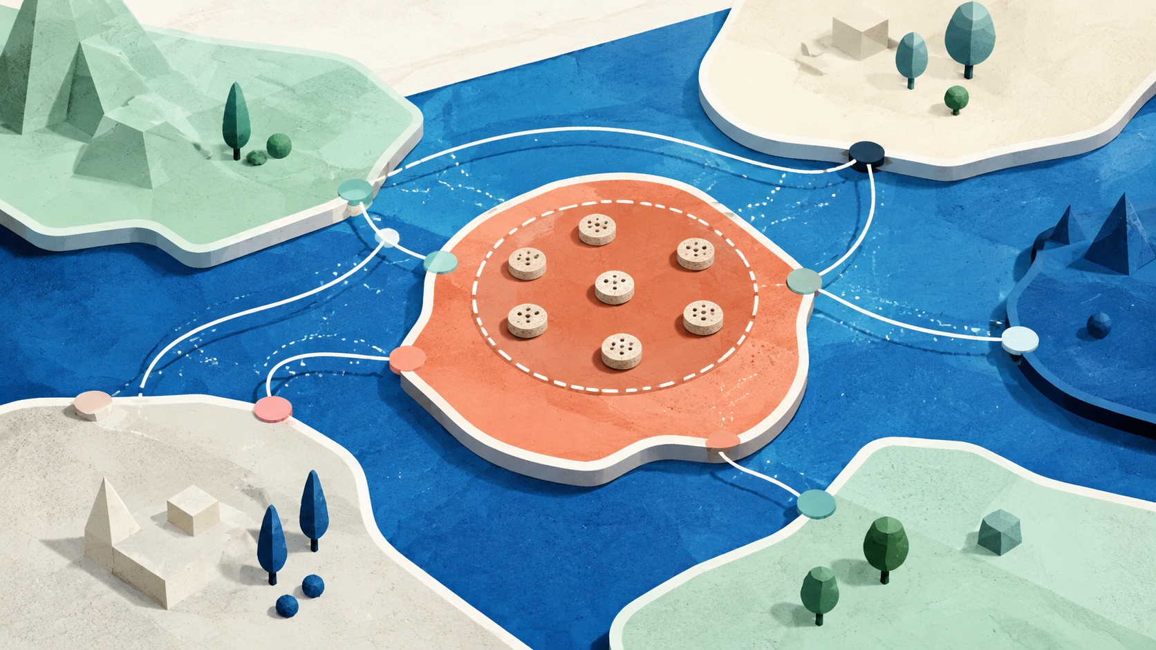 Bright Internet domain islands keep cookie tokens inside one clearly bounded zone