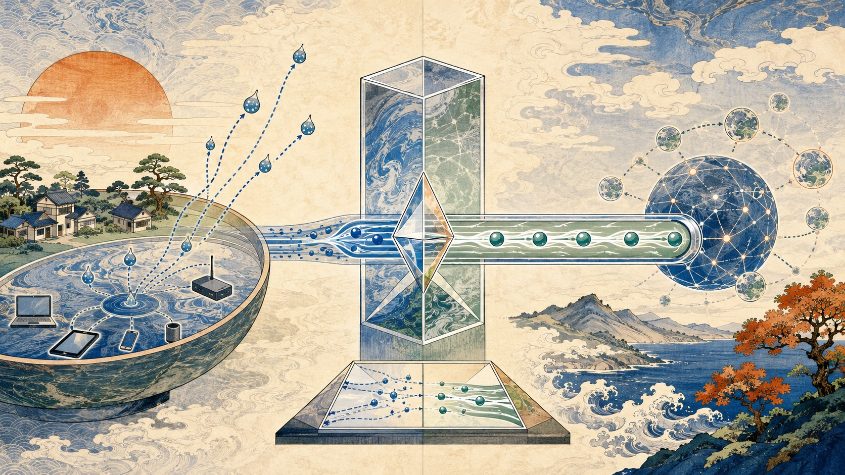 An internet laboratory separates local DNS queries from an enclosed proxy-side resolution path